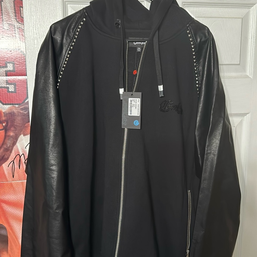 Cookies zip up hoodie/jacket  (caviar) mens xxl brand new w/tags